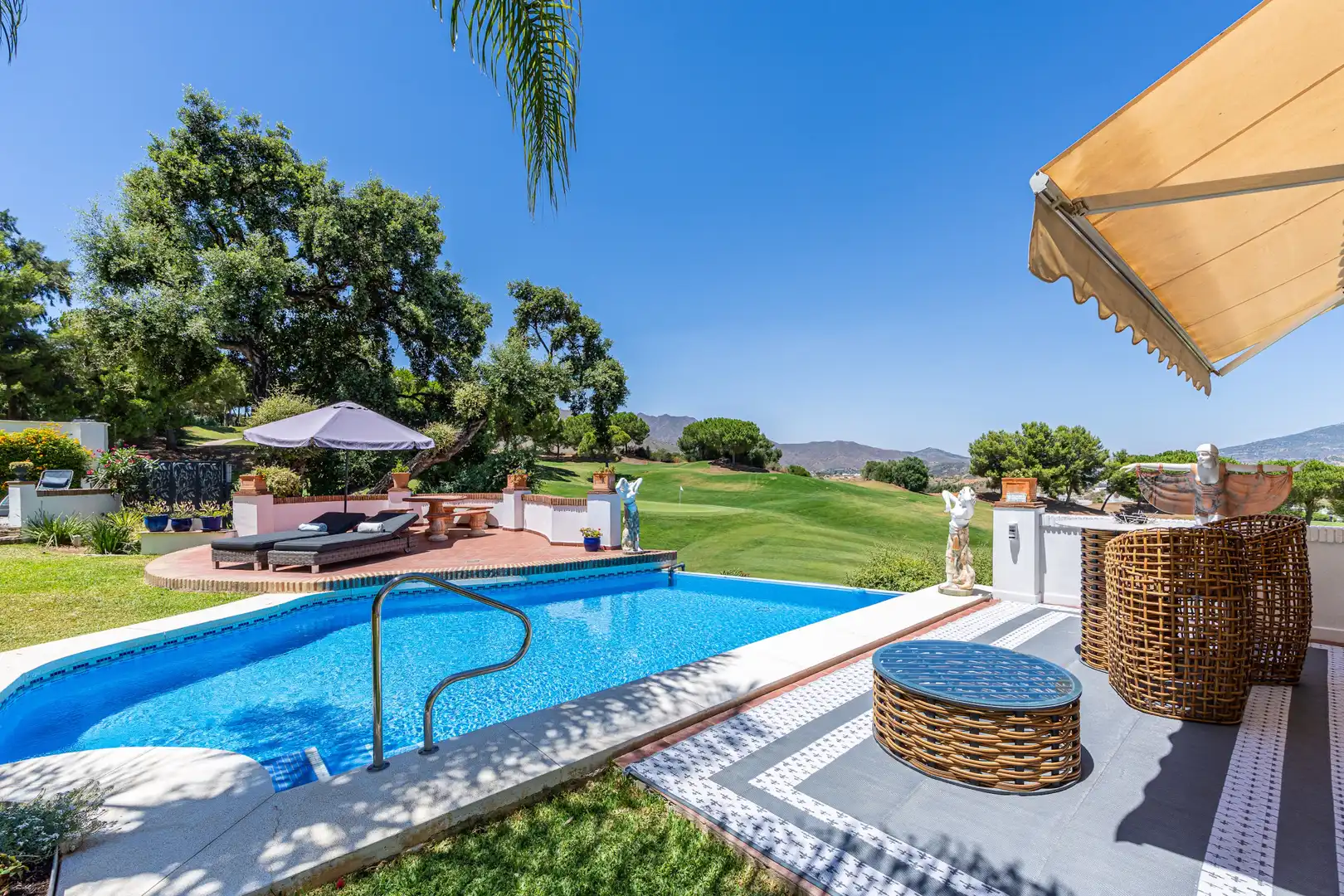Jardín de Casa o chalet en venta en Mijas con Aire acondicionado, Jardín privado y Terraza
