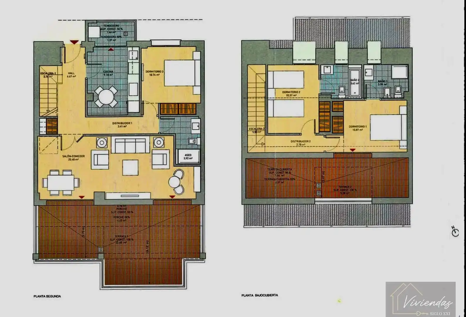 Attique avec piscine à vendre à Valenoso, imagen 29
