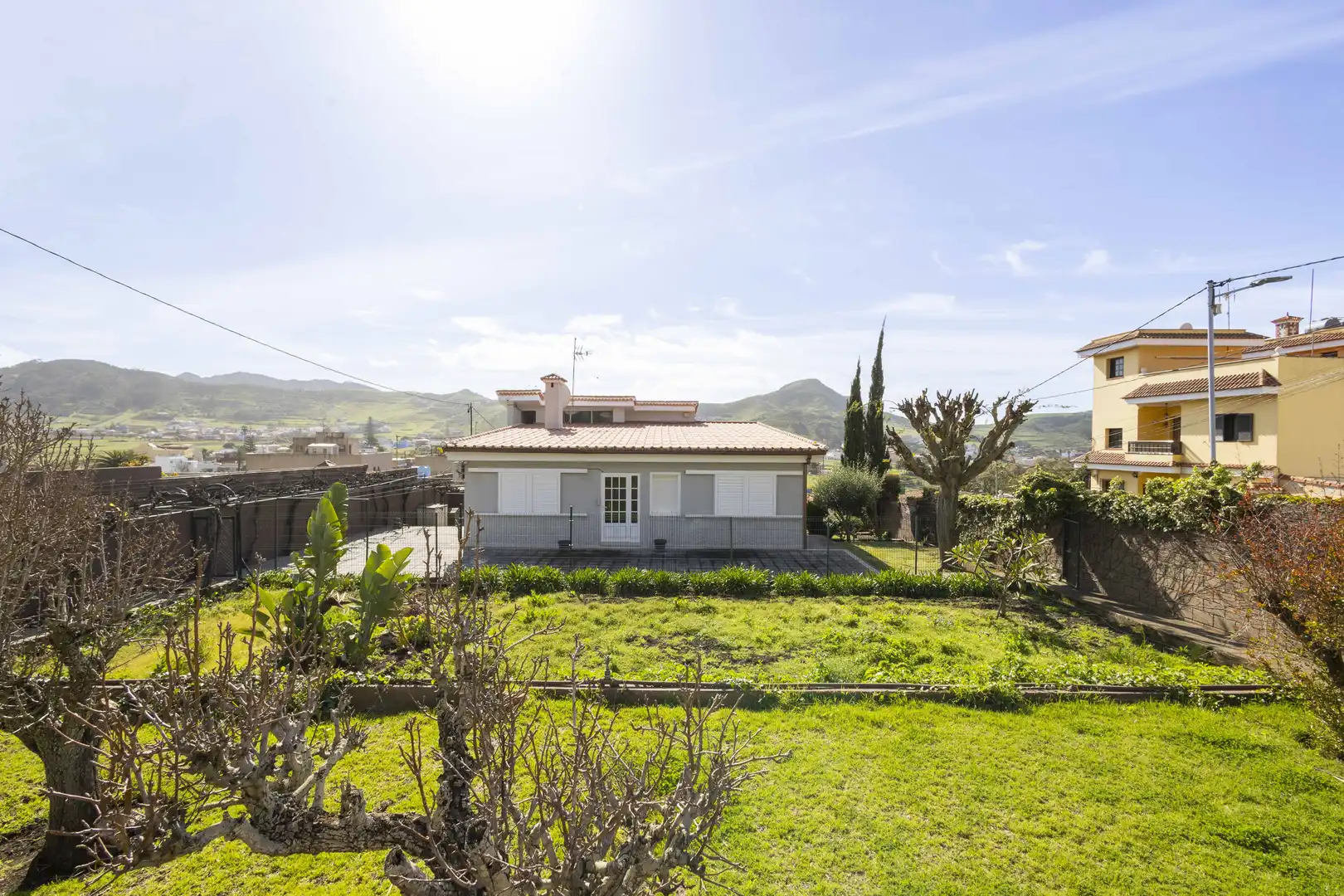 Garden of Houses for sale in San Cristóbal de la Laguna  with Air Conditioner, Private garden and Terrace