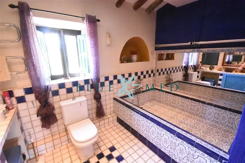 Baño de Casa o chalet en venta en Mazarrón con Calefacción, Jardín privado y Terraza