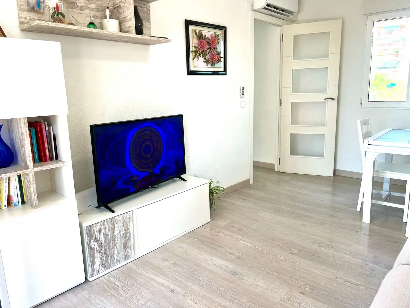 Living room of Flat for sale in Alicante / Alacant  with Air Conditioner, Heating and Terrace