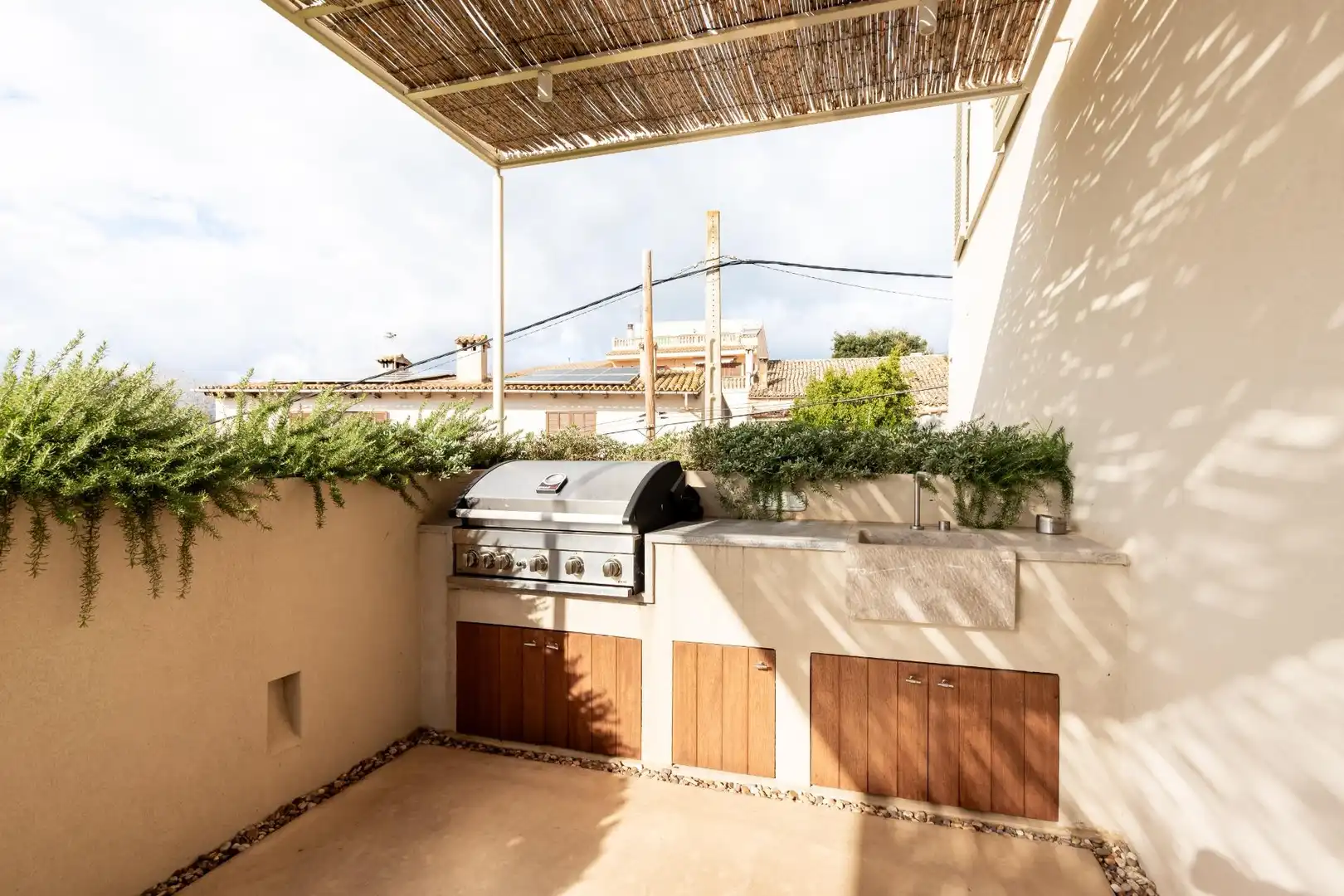Terraza de Casa o chalet en venta en Búger con Aire acondicionado, Calefacción y Jardín privado