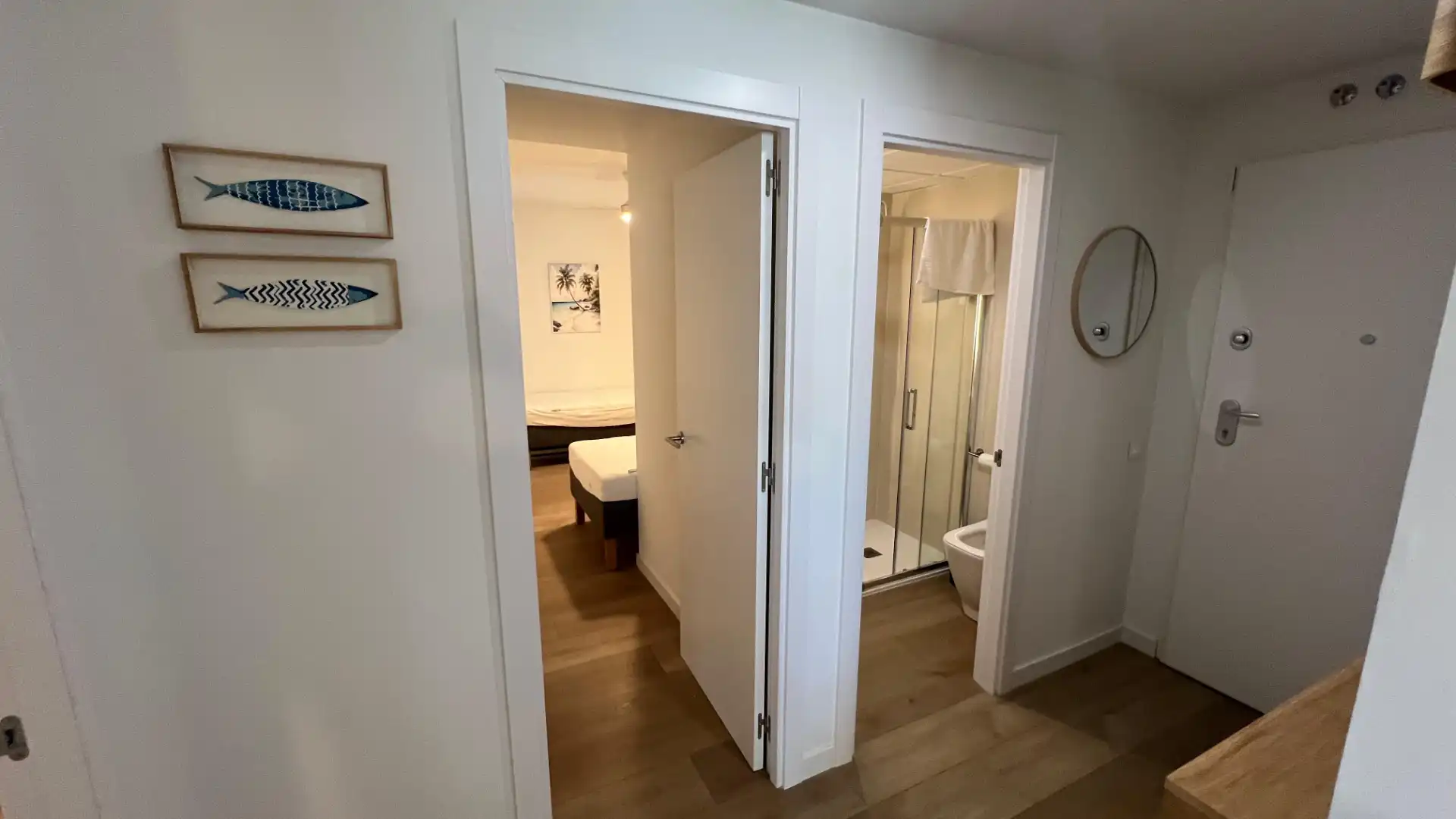 Baño de Piso de alquiler en El Puig de Santa Maria con Aire acondicionado, Amueblado y TV