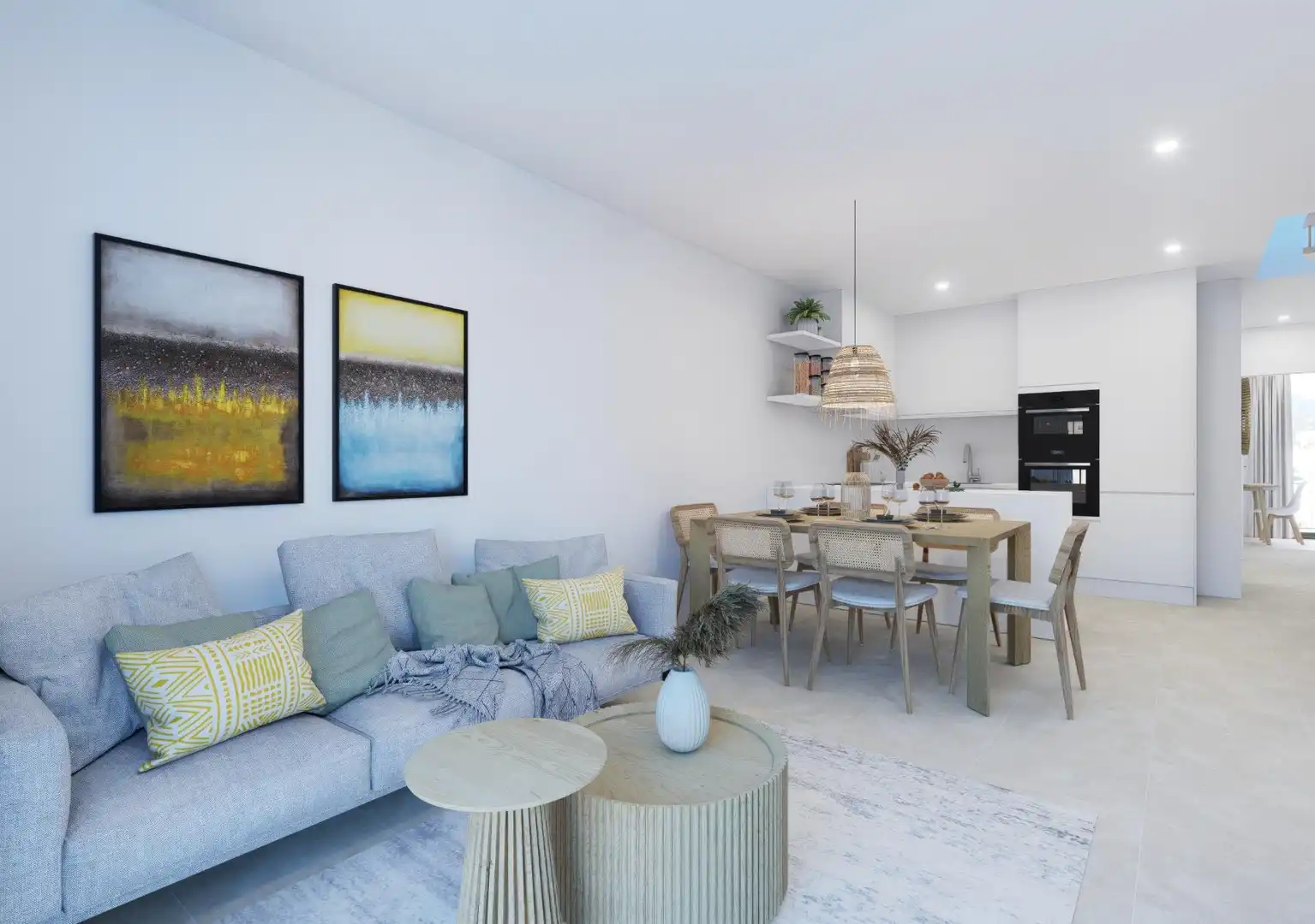 Sala de estar de Ático en venta en Inca con Aire acondicionado, Terraza y Trastero