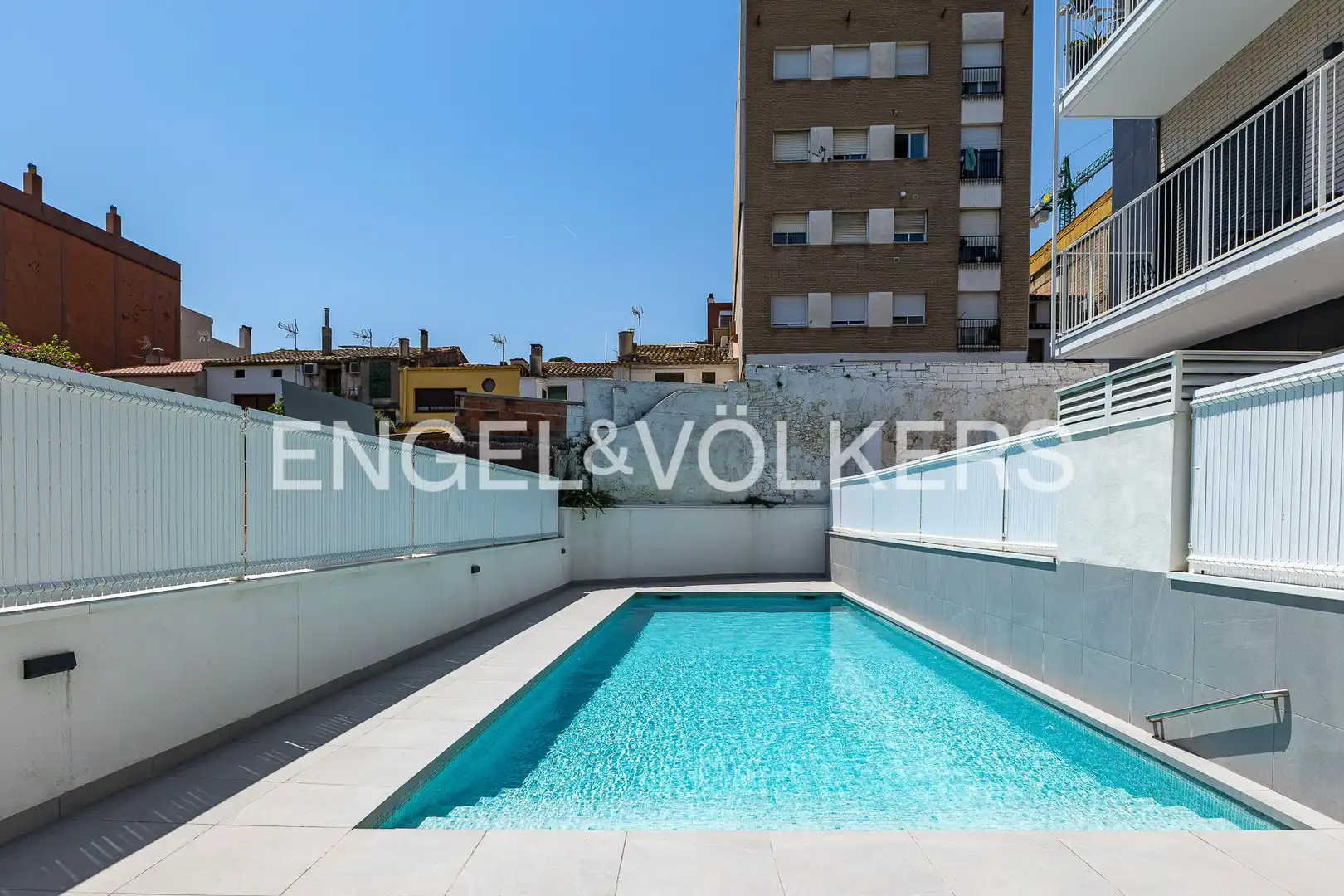 Swimming pool of Apartments for sale in Pallejà  with Air Conditioner, Heating and Terrace