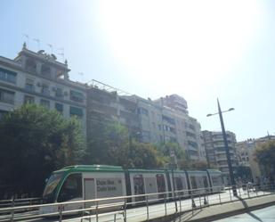 Vista exterior de Pis de lloguer en  Granada Capital amb Calefacció, Terrassa i Balcó