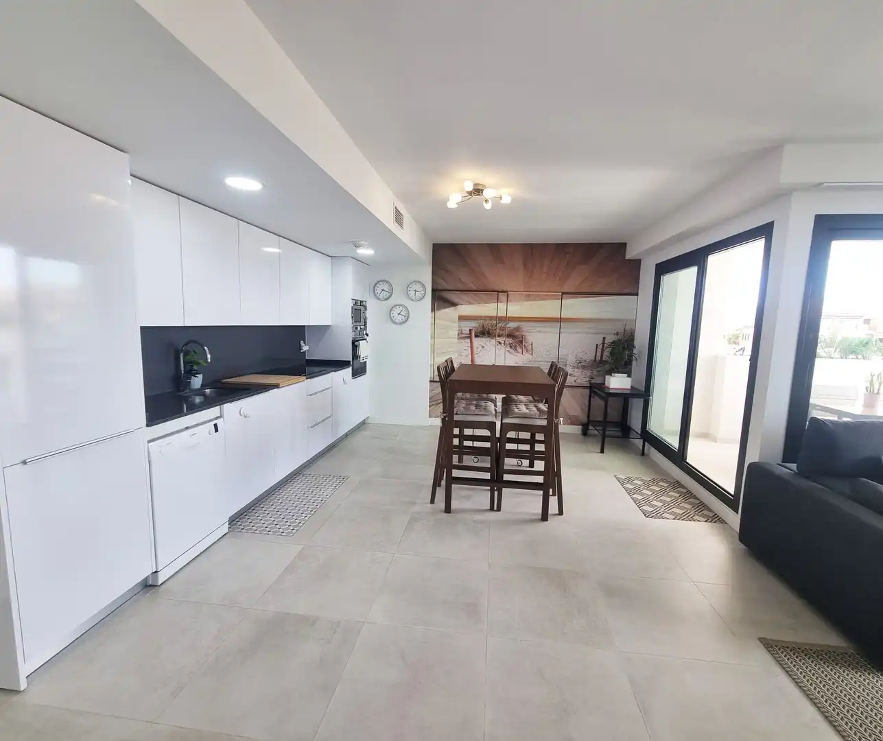 Cocina de Piso en venta en Benalmádena con Aire acondicionado, Calefacción y Terraza