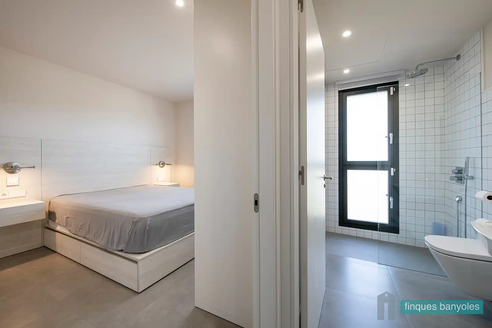 Bedroom of Houses for sale in Banyoles  with Air Conditioner, Heating and Terrace