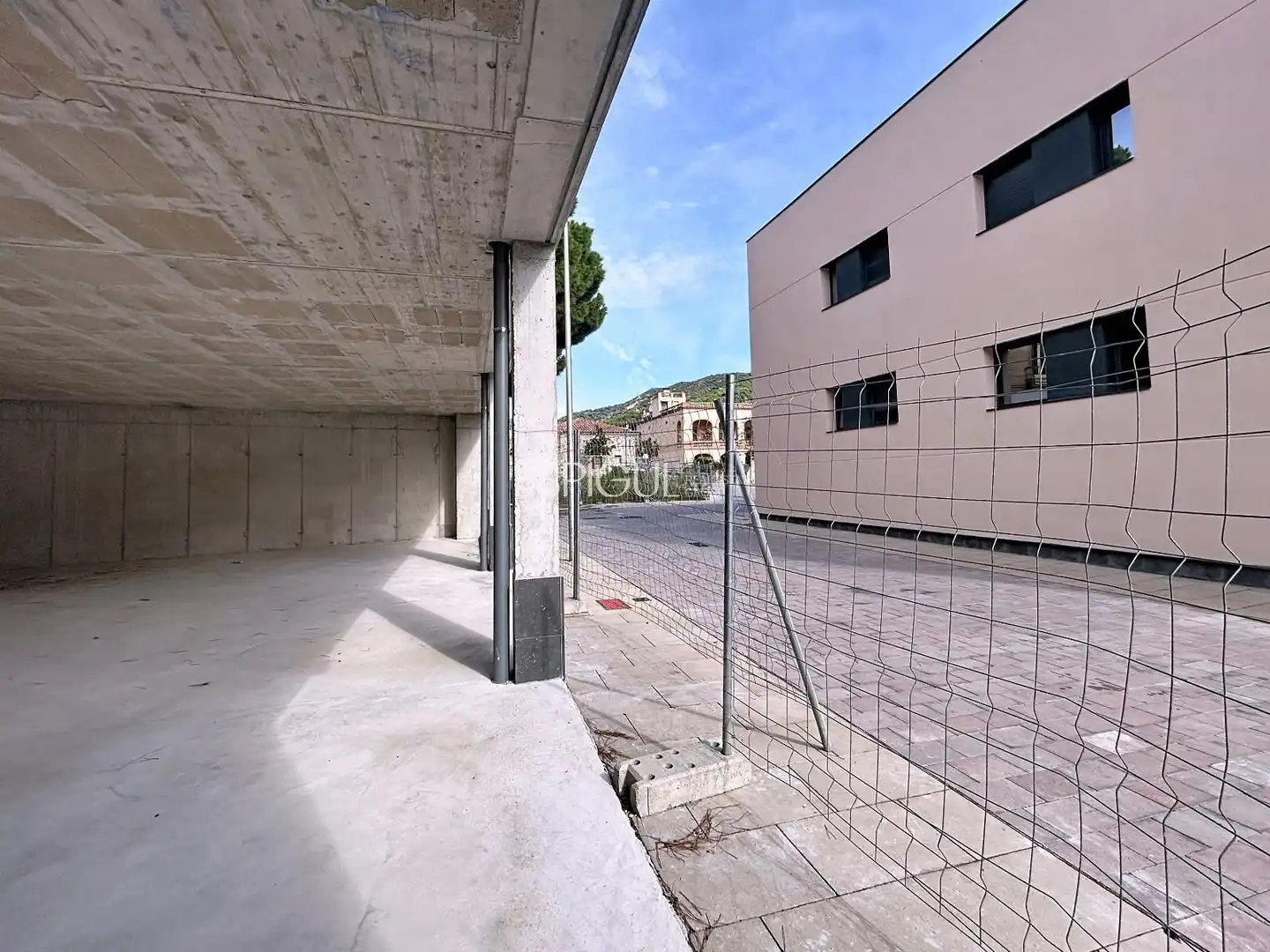 Vista exterior de Local de alquiler en Teià