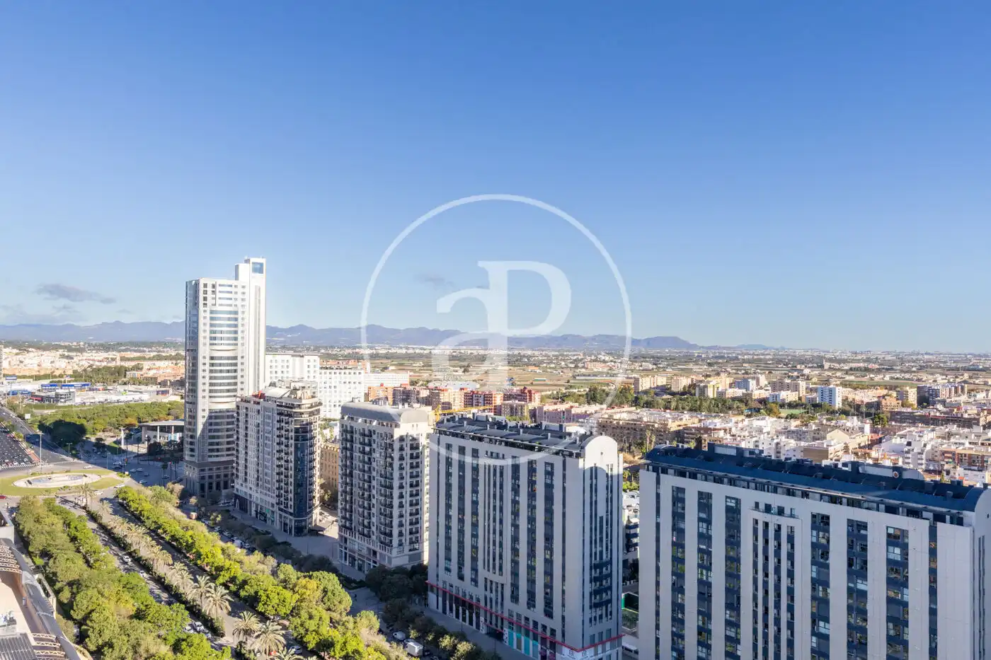 Exterior view of Flat for sale in Valencia  with Air Conditioner, Heating and Private garden