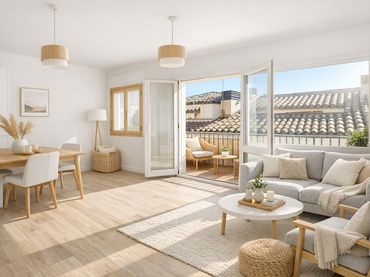 Attique avec balcon à vendre à Calella