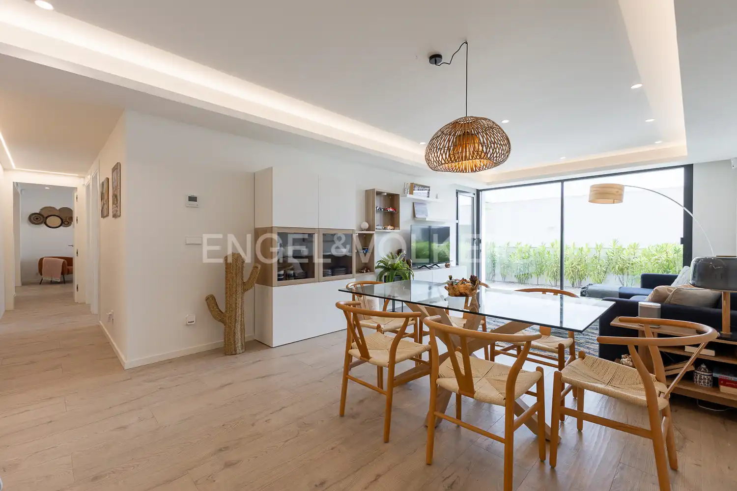 Dining room of Flat for sale in Pedreguer  with Air Conditioner, Heating and Private garden