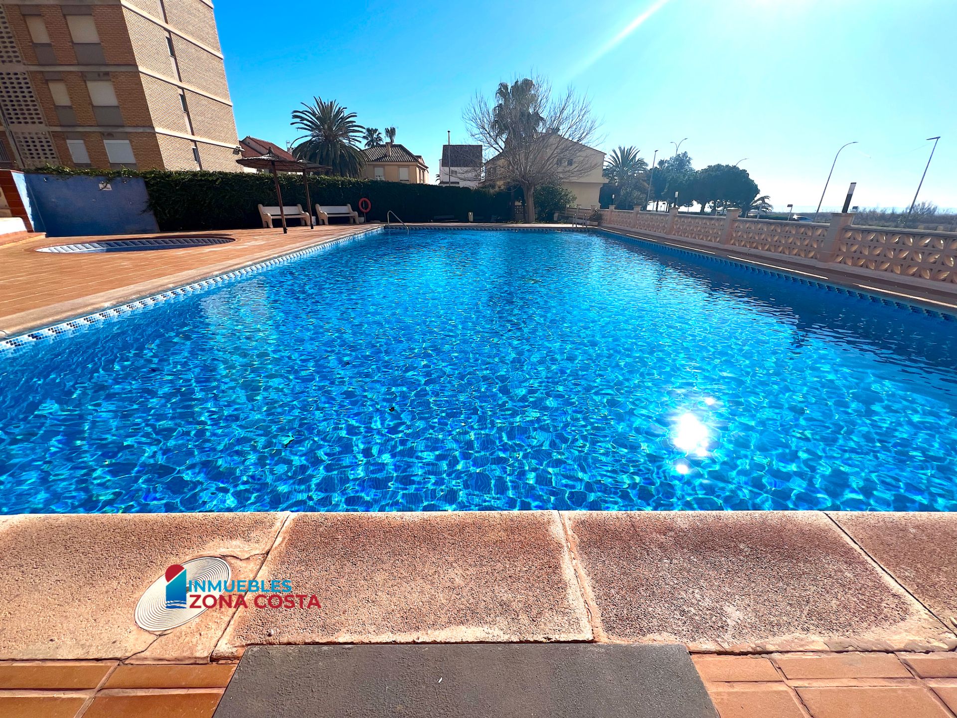 Piscina de Apartamento en venta en La Pobla de Farnals con Terraza, Lavadora y Piscina comunitaria