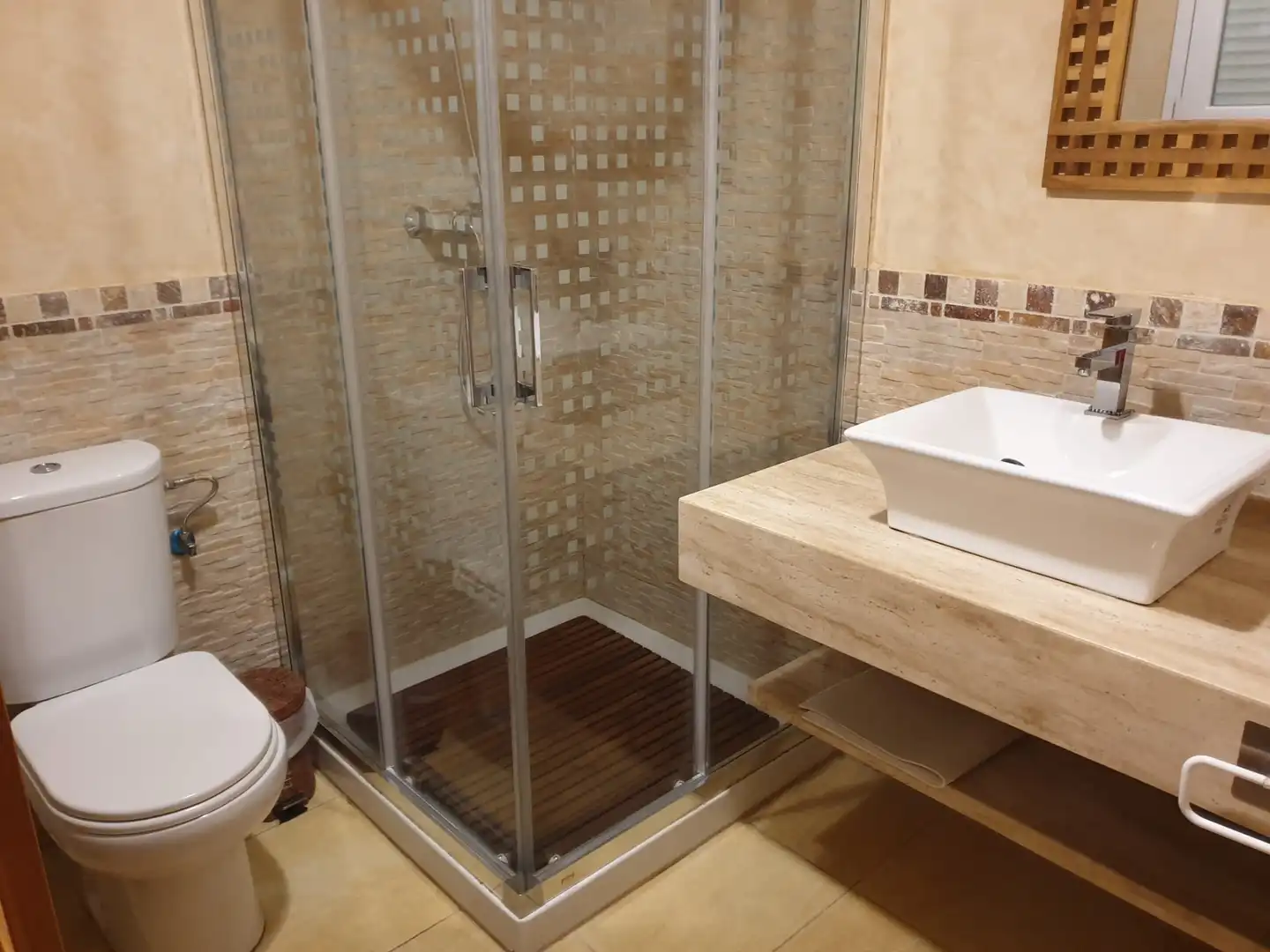 Bany de Pis de lloguer en Vejer de la Frontera amb Aire condicionat, Terrassa i Moblat