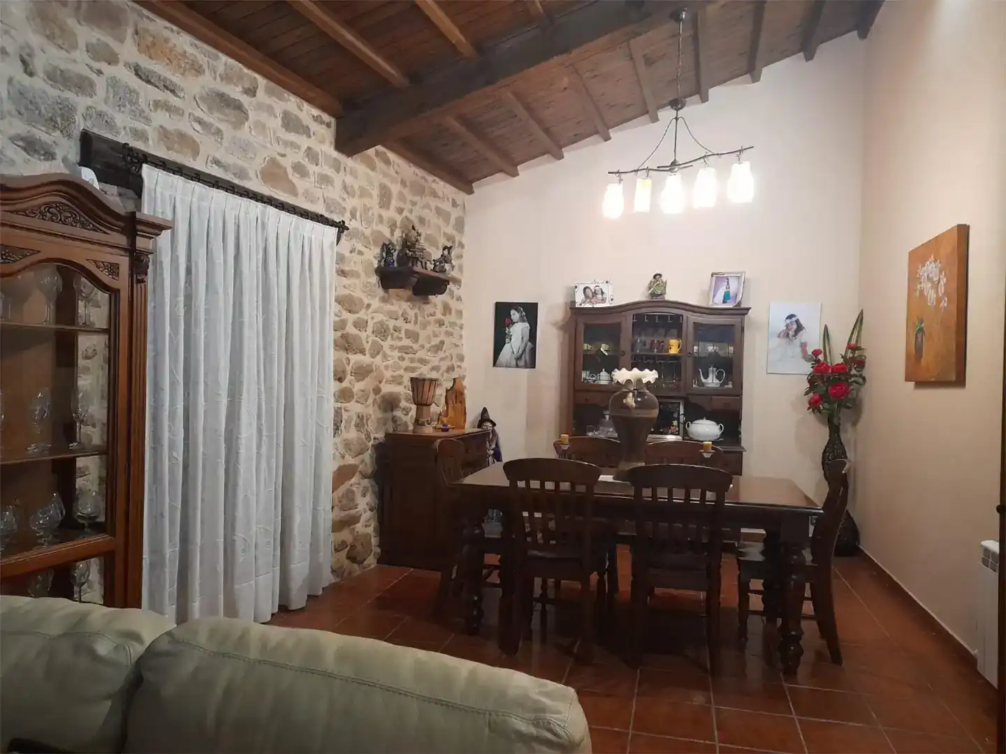 Dining room of Houses for sale in Bañobárez  with Storage room, Furnished and Oven