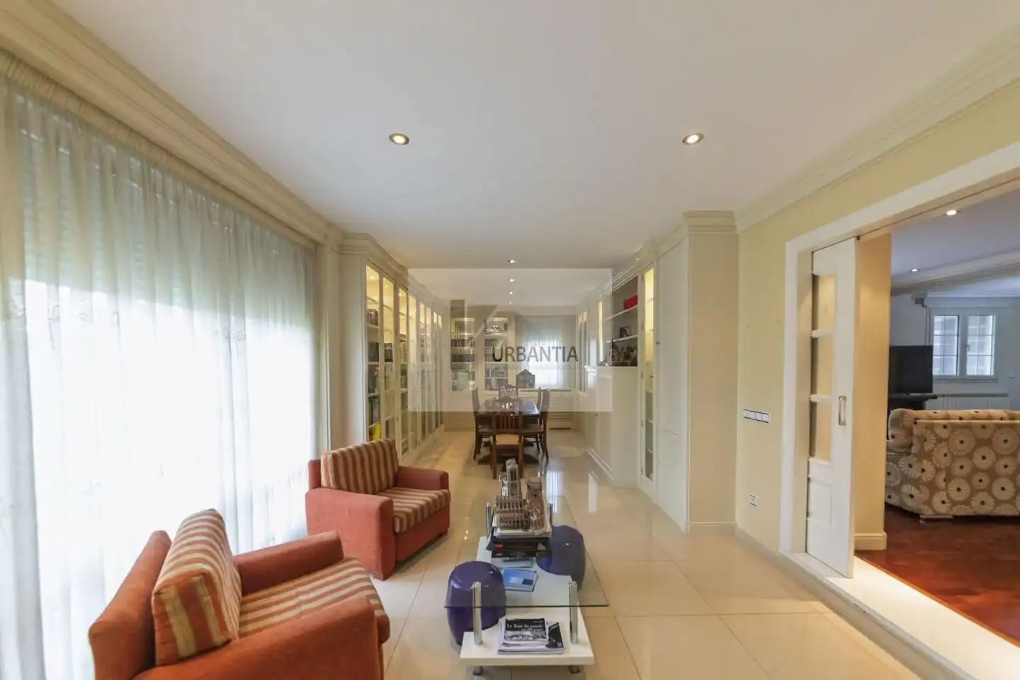 Sala de estar de Casa o chalet en venta en Berrioplano / Berriobeiti con Aire acondicionado, Calefacción y Jardín privado