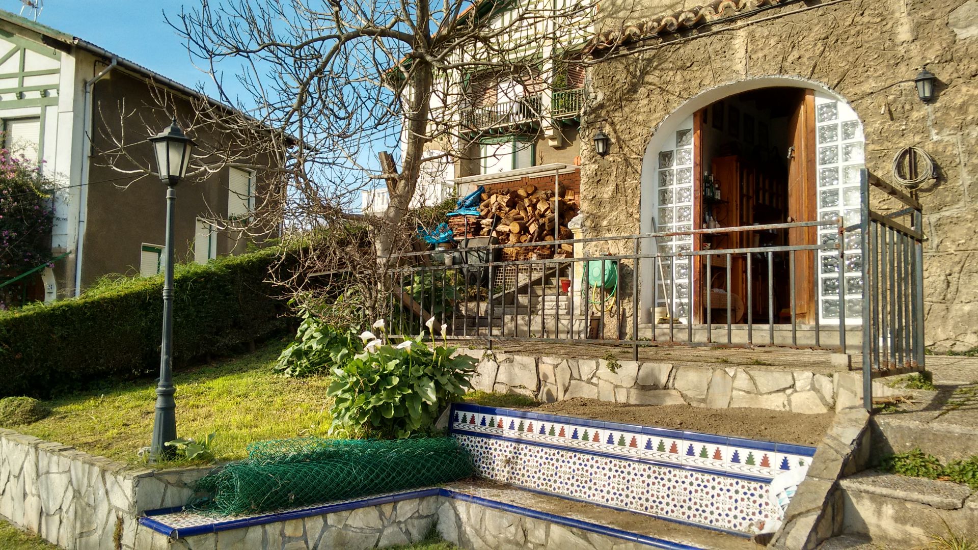 Jardí de Dúplex en venda en Bilbao  amb Calefacció, Jardí privat i Parquet