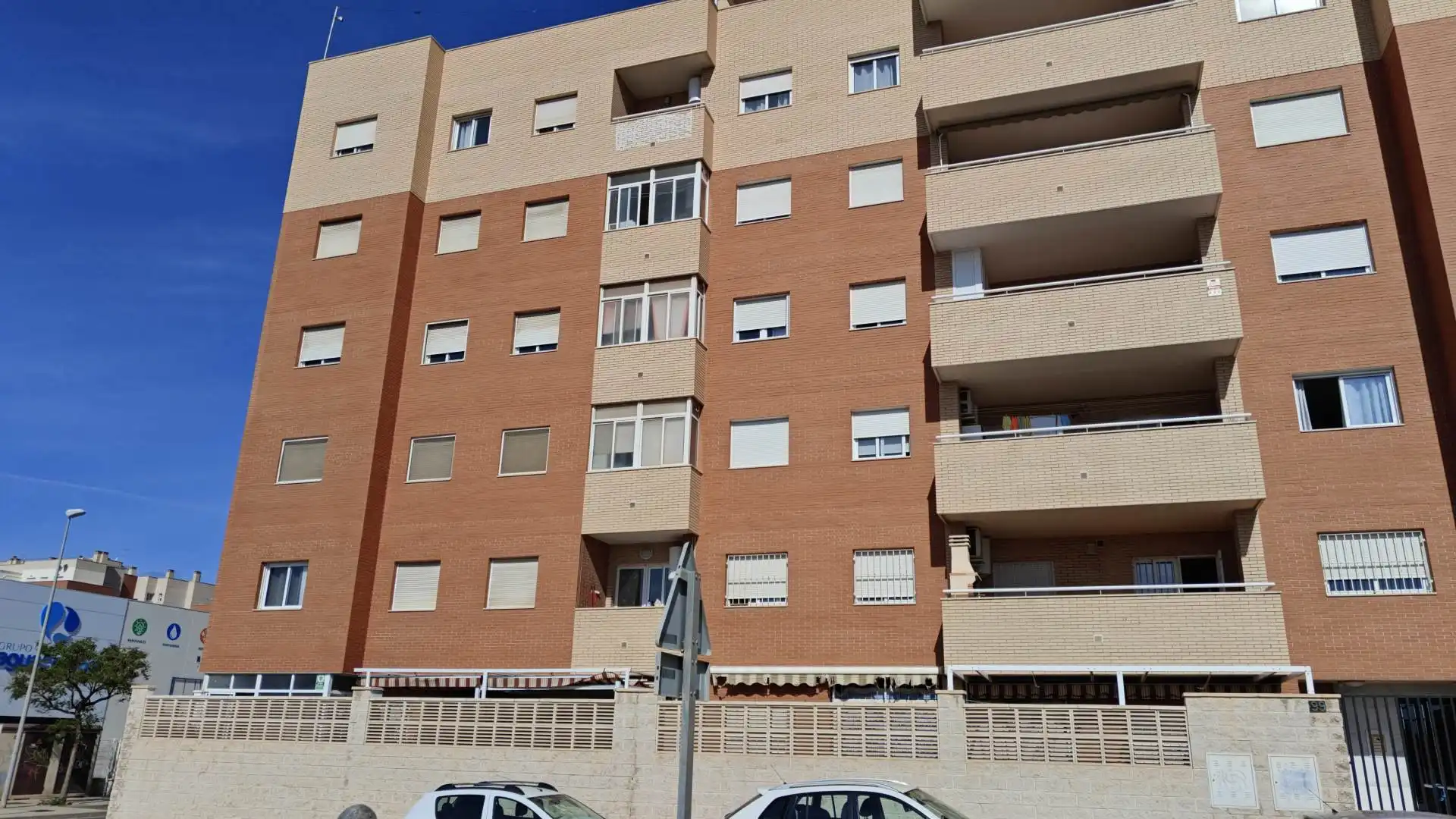 Exterior view of Flat for sale in  Almería Capital  with Air Conditioner, Heating and Terrace