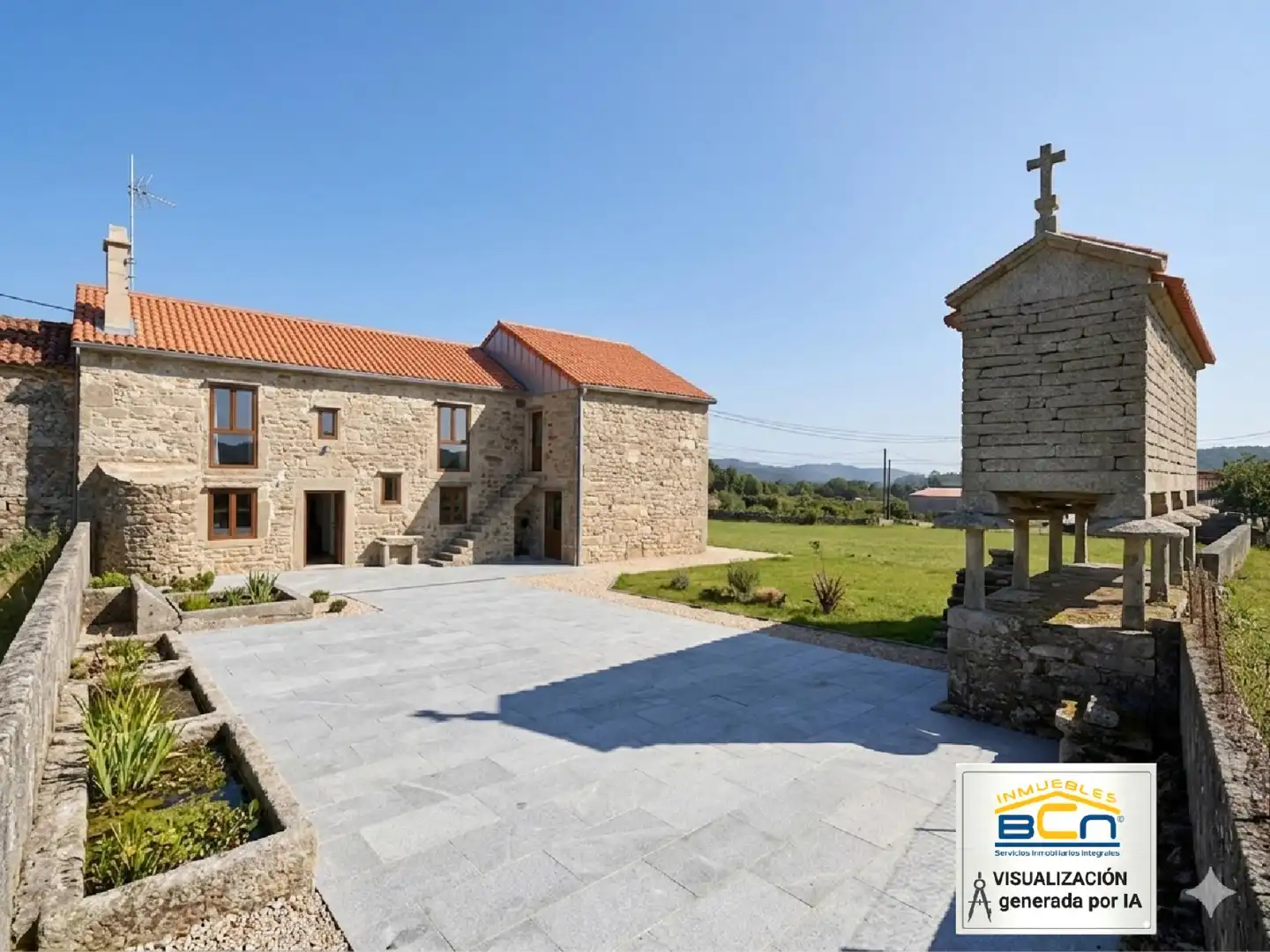 Vista exterior de Finca rústica en venta en Negreira