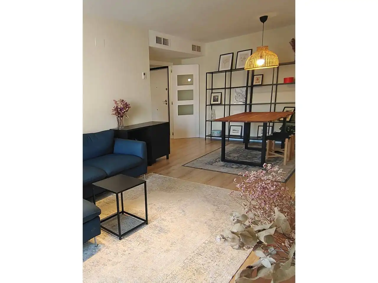 Sala de estar de Piso de alquiler en Valencia con Aire acondicionado, Calefacción y Balcón
