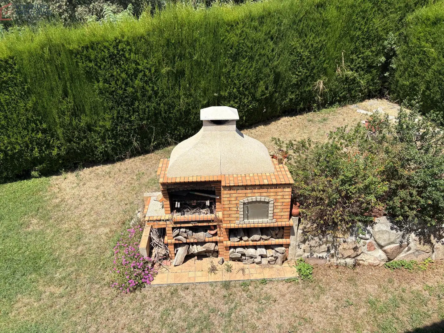 Jardí de Casa o xalet en venda en Caldes de Montbui amb Calefacció, Jardí privat i Terrassa
