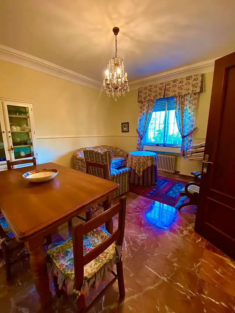 Dining room of Houses for sale in Torrelavega   with Private garden, Parquet flooring and Terrace