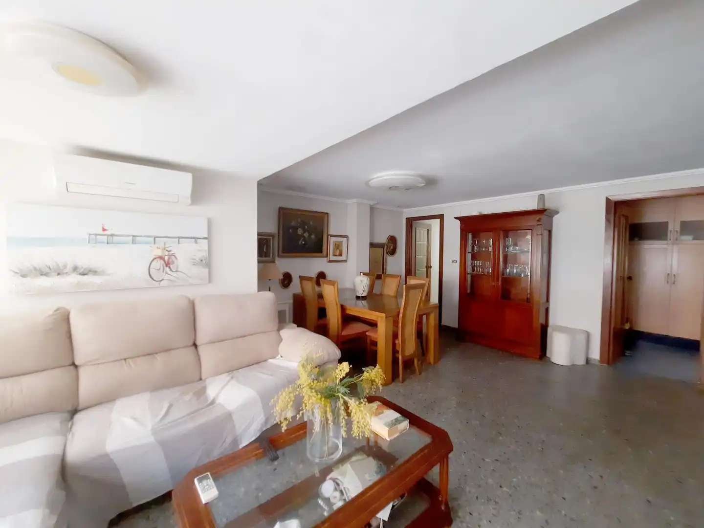 Sala d'estar de Pis en venda en Sagunto / Sagunt amb Aire condicionat, Calefacció i Terrassa