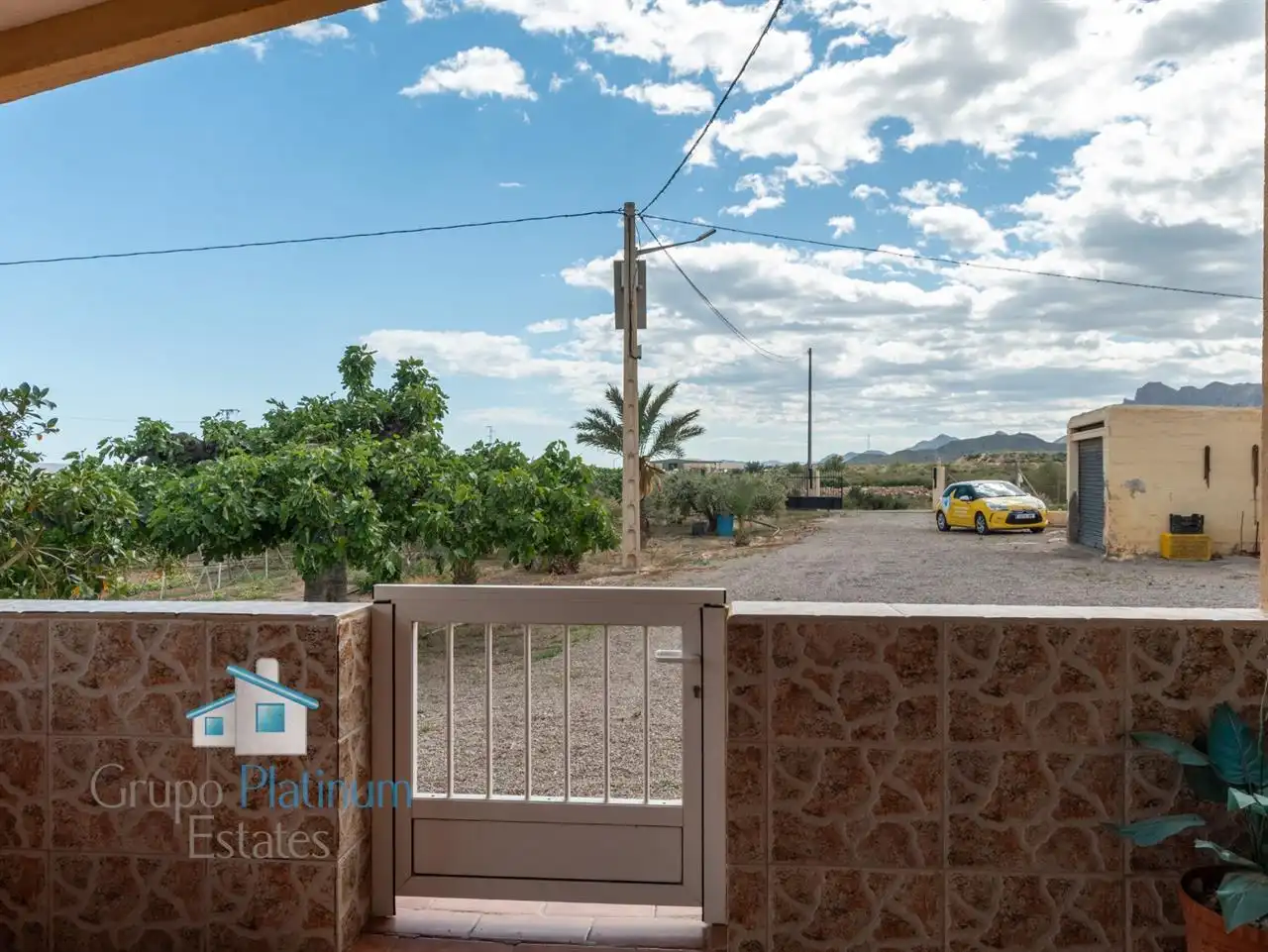 Vista exterior de Finca rústica en venta en Águilas con Trastero y Amueblado