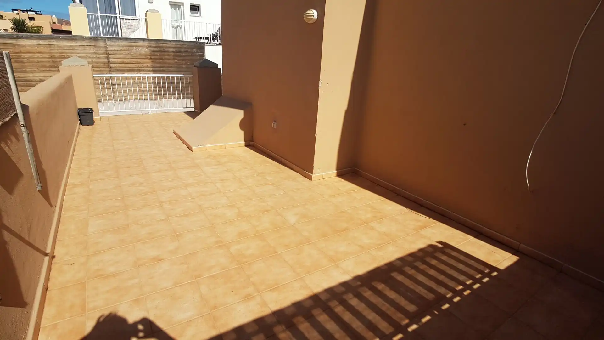 Terraza de Dúplex en venta en La Oliva con Jardín privado