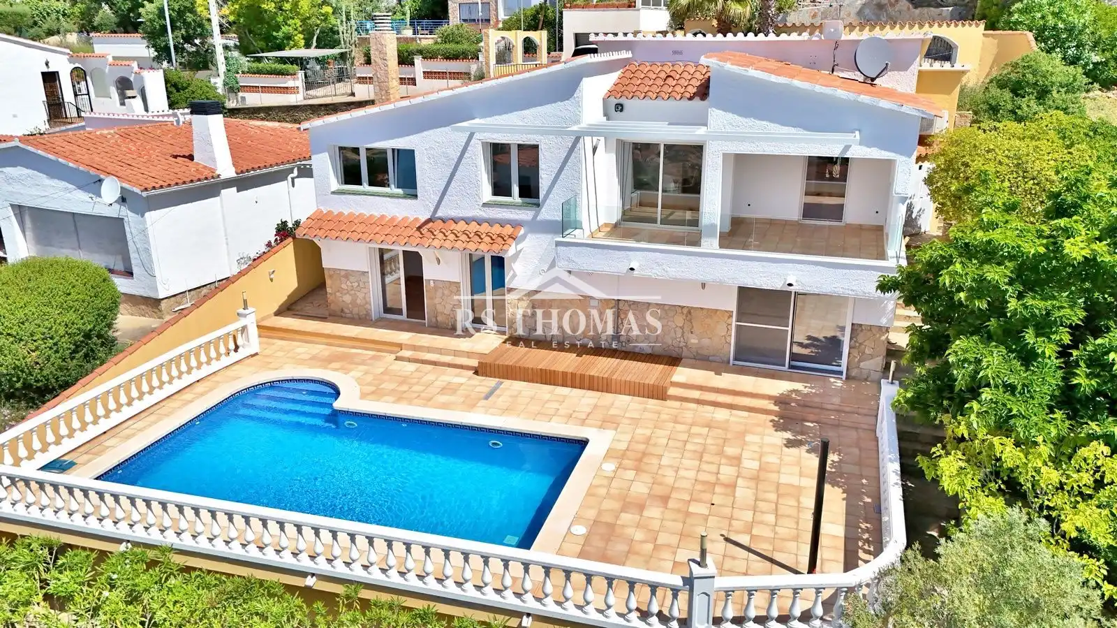 Vista exterior de Casa o chalet en venta en Roses con Aire acondicionado, Terraza y Trastero