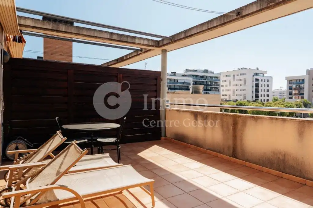 Terrassa de Casa adosada en venda en Lleida amb Aire condicionat, Calefacció i Parquet