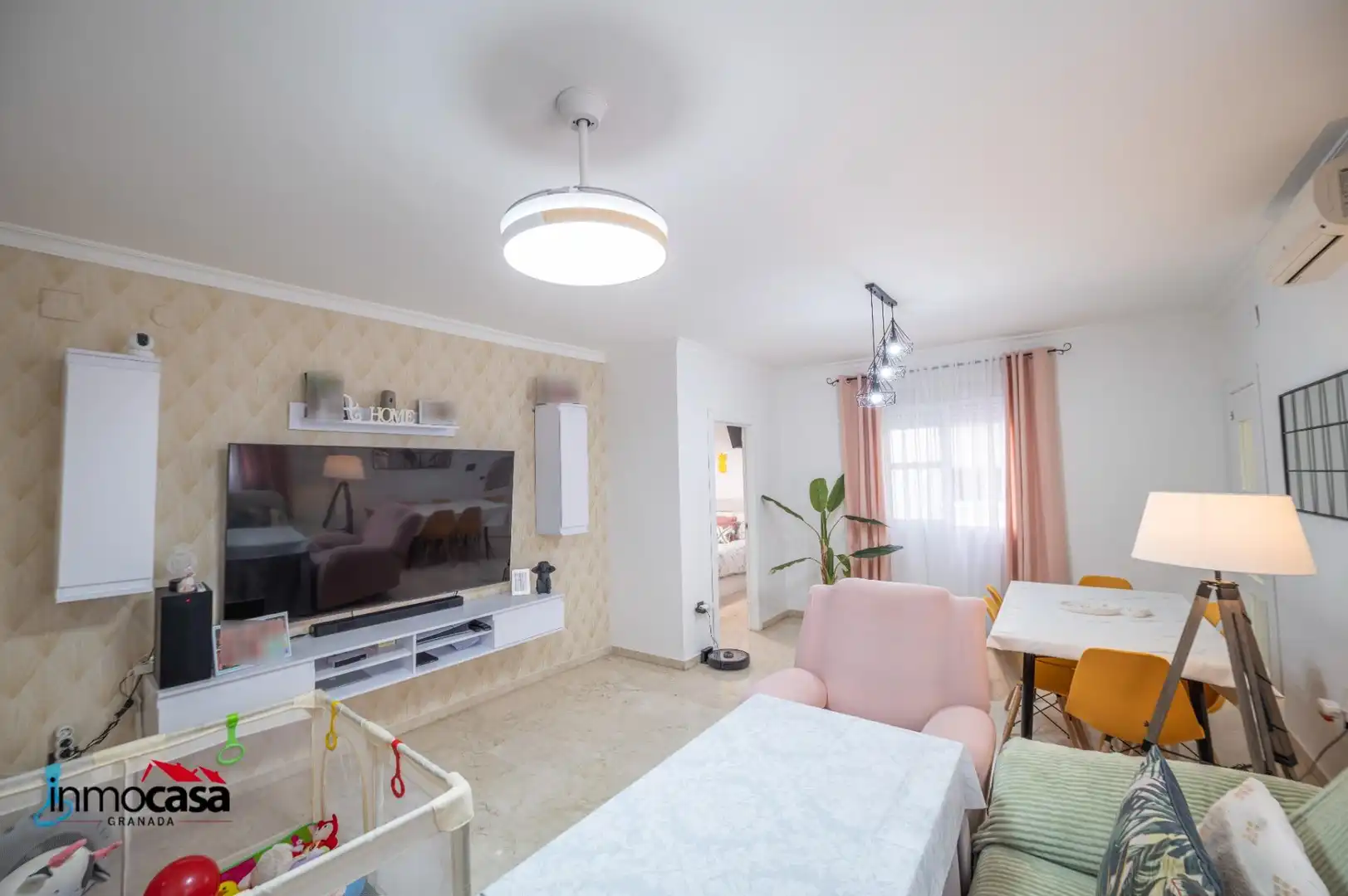 Sala de estar de Piso en venta en Maracena con Aire acondicionado y Amueblado