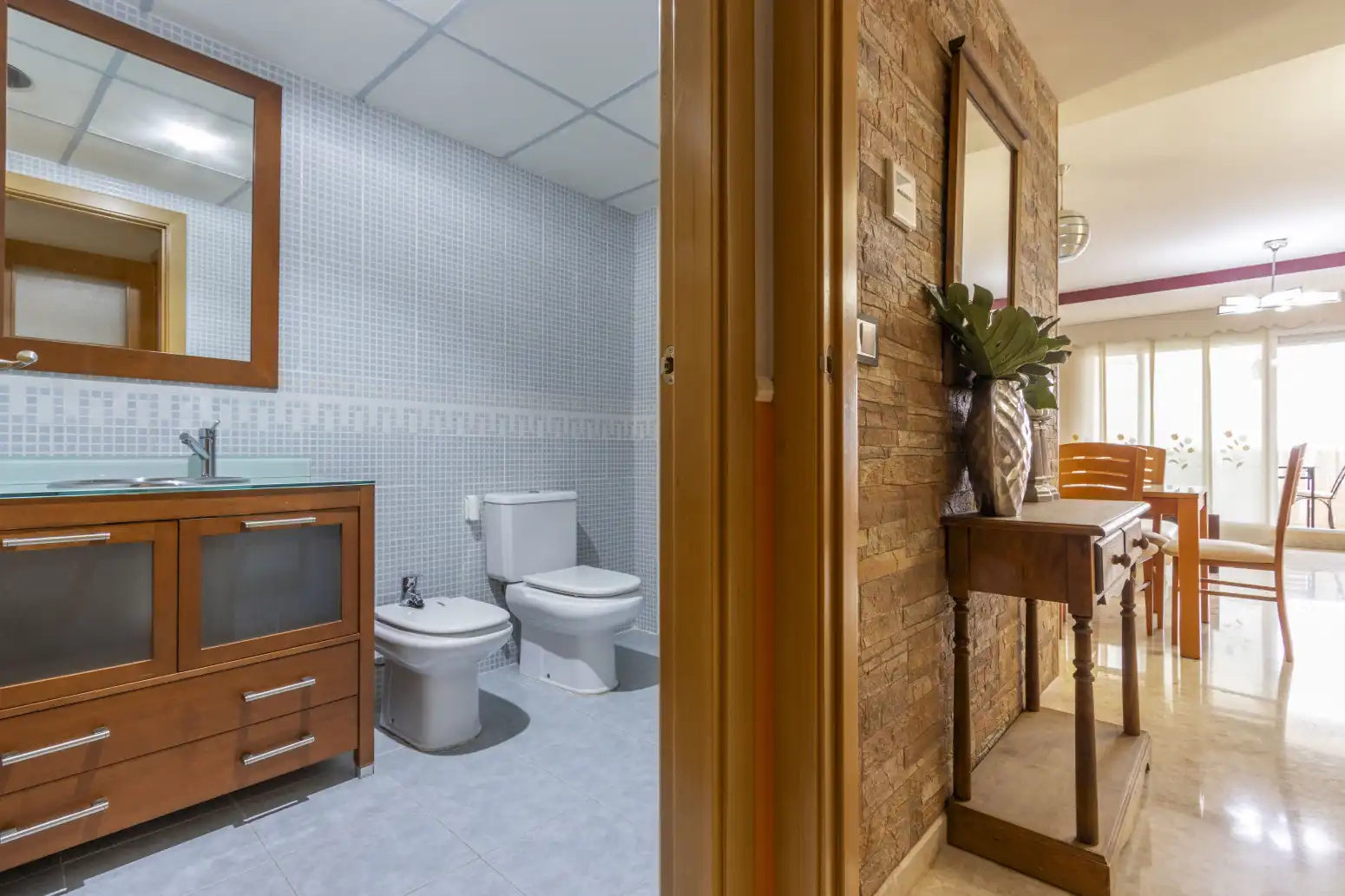 Baño de Piso en venta en Náquera con Aire acondicionado, Calefacción y Terraza