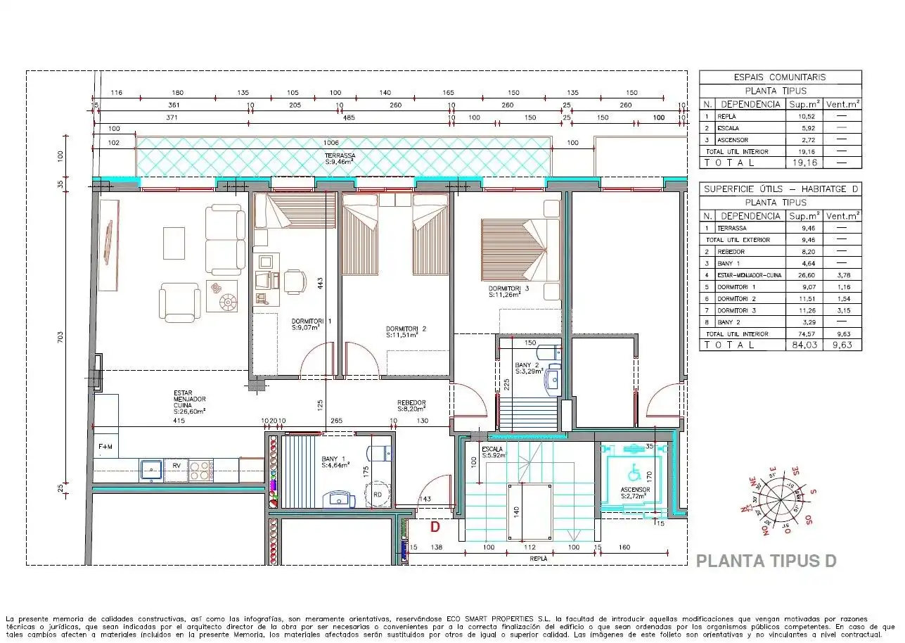 Appartamento con terrazza in vendita a CESAR MARTINELL I BRUNET, imagen 15