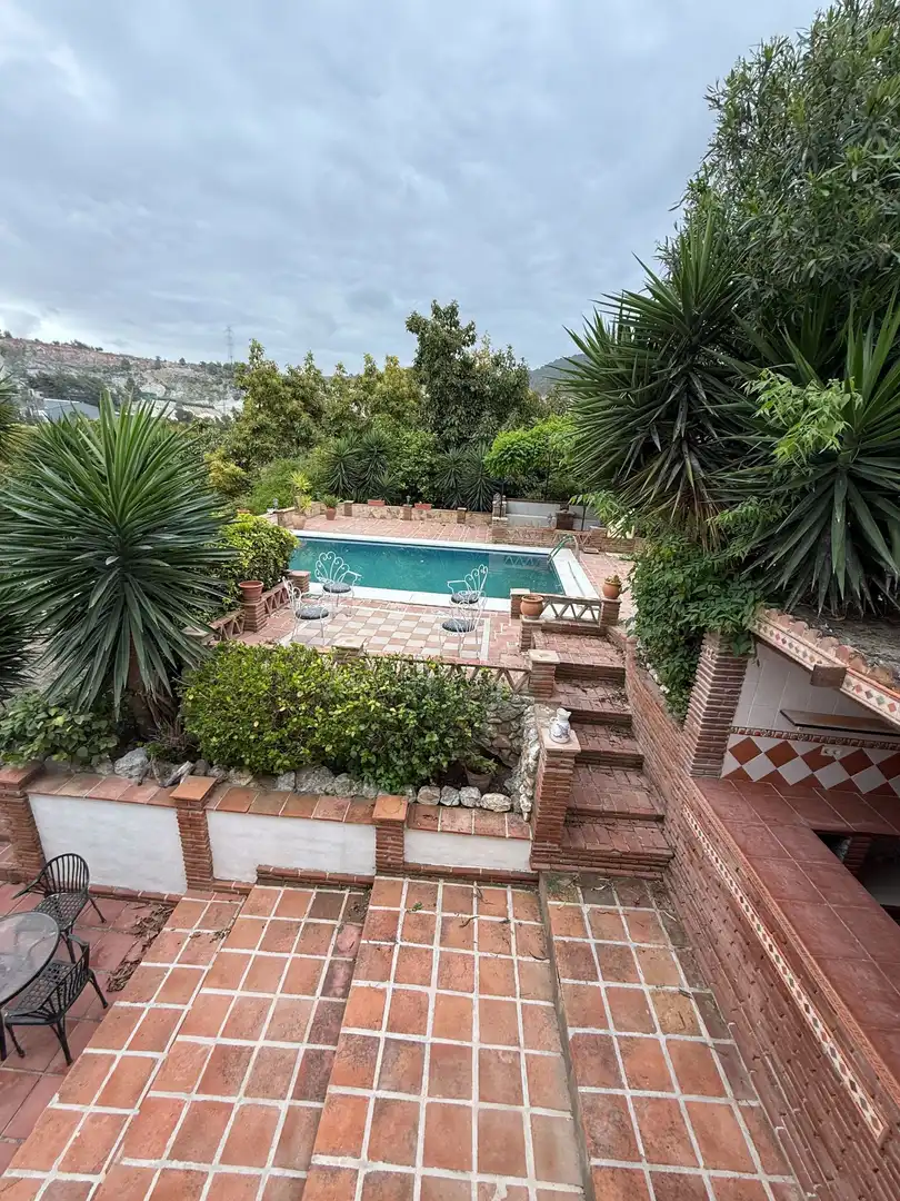 Jardí de Finca rústica en venda en Coín amb Aire condicionat, Calefacció i Jardí privat