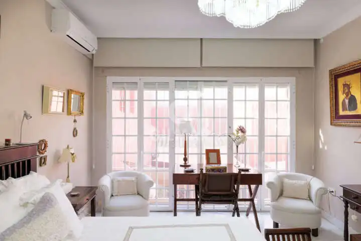 Sala de estar de Casa adosada en venta en El Puerto de Santa María con Calefacción y Jardín privado