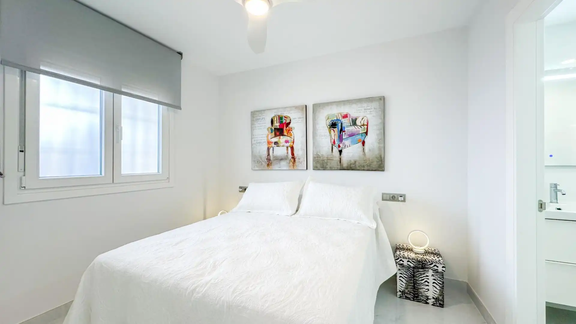 Habitación de Piso de alquiler en Málaga con Aire acondicionado, Jardín privado y Terraza