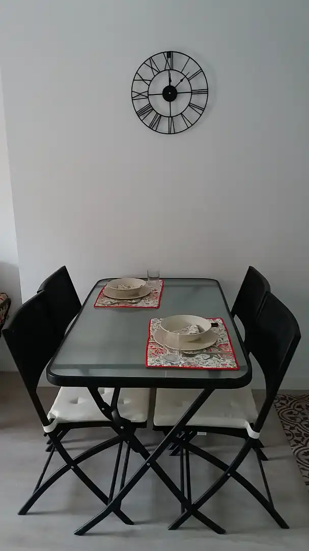 Dining room of Apartments for rent in Zaragoza  with Heating, Furnished and Oven
