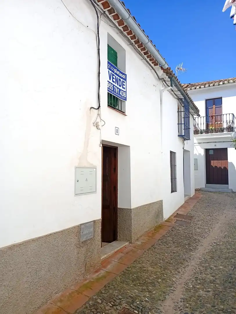 Vista exterior de Casa o chalet en venta en Higuera de la Sierra con Terraza