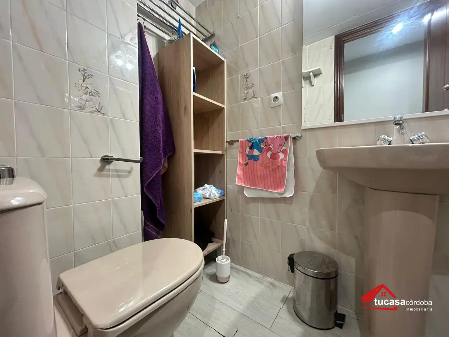Badezimmer von Wohnung zum Verkauf in Córdoba mit Klimaanlage und Terrasse