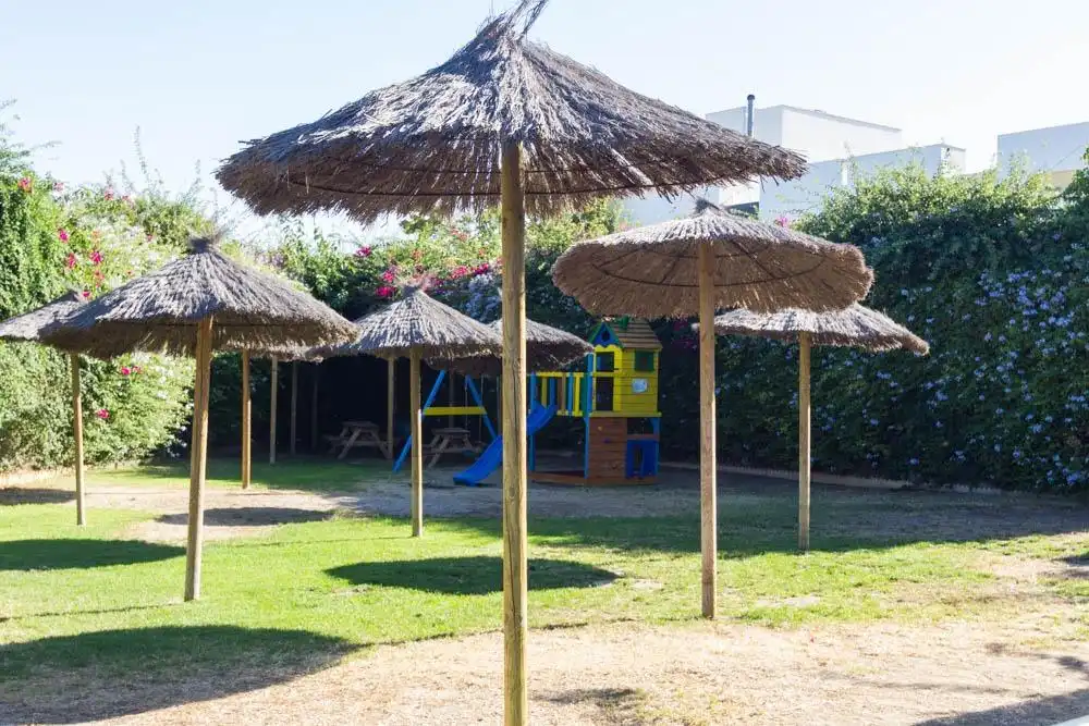 Garden of Flat for sale in Puerto Real  with Air Conditioner and Community pool