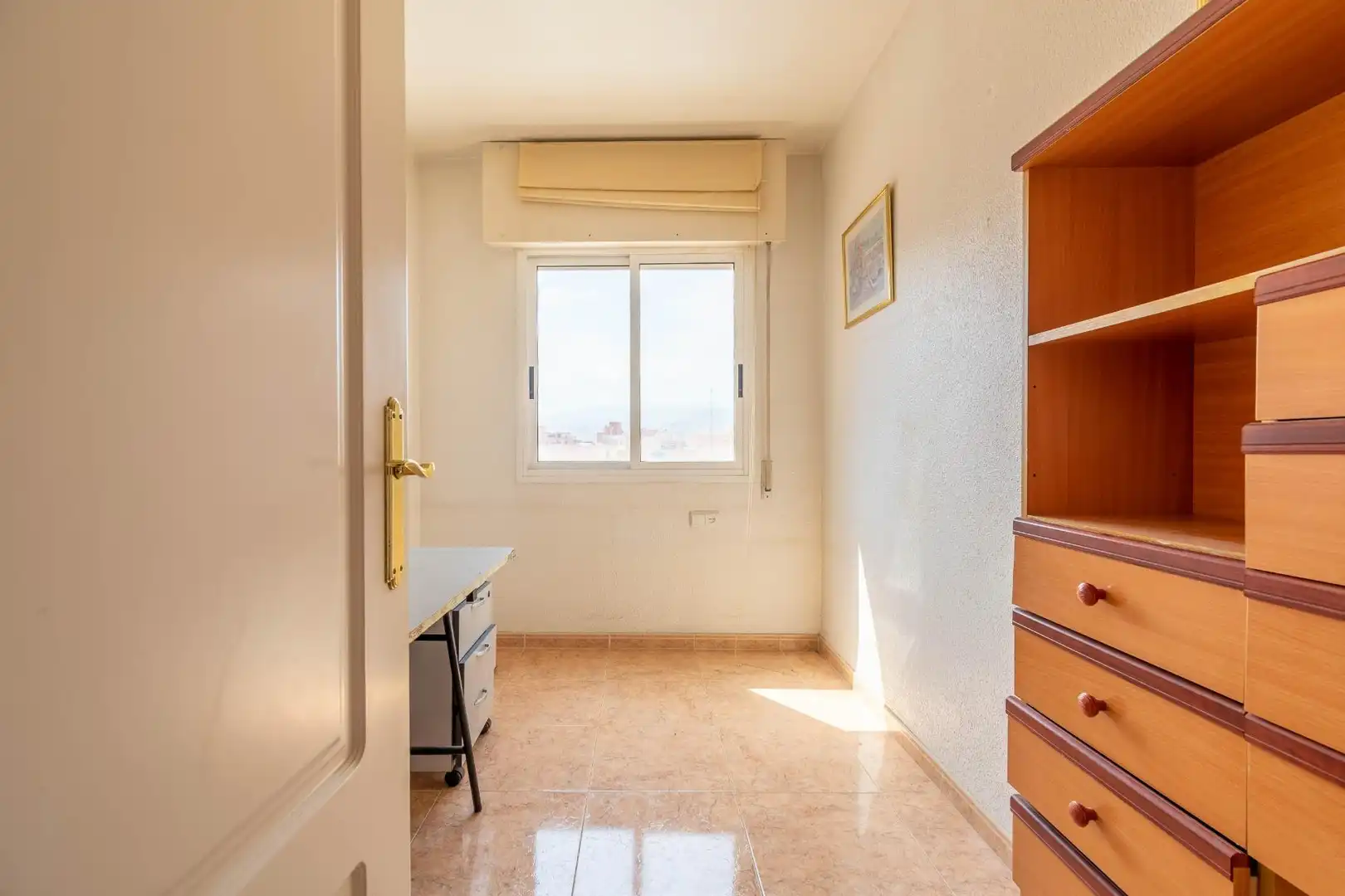 Bedroom of Flat for sale in Almería  with Terrace and Furnished