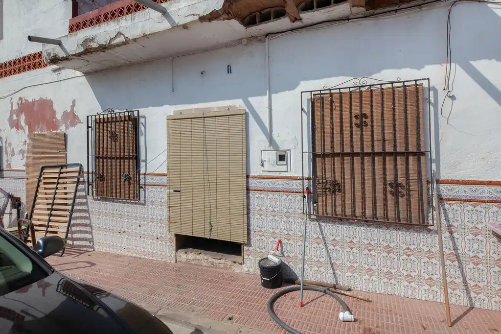 Vista exterior de Casa adosada en venda en Alginet