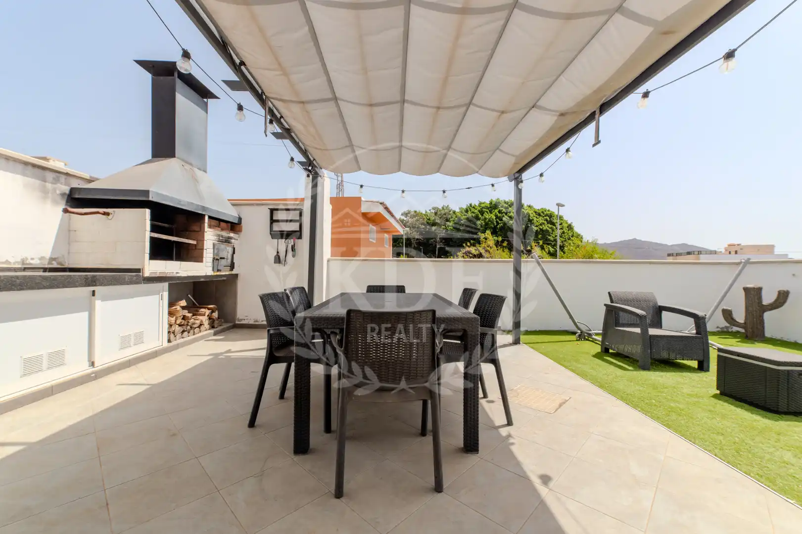 Terraza de Casa o chalet en venta en Arona con Aire acondicionado, Jardín privado y Parquet