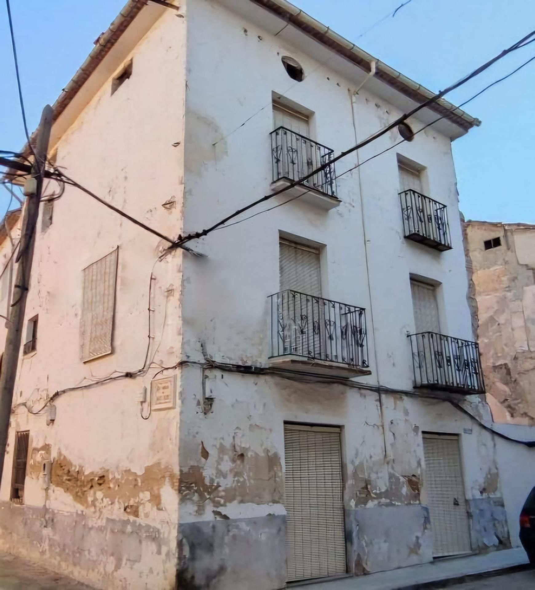 Exterior view of Country house for sale in Albaida  with Balcony and Alarm
