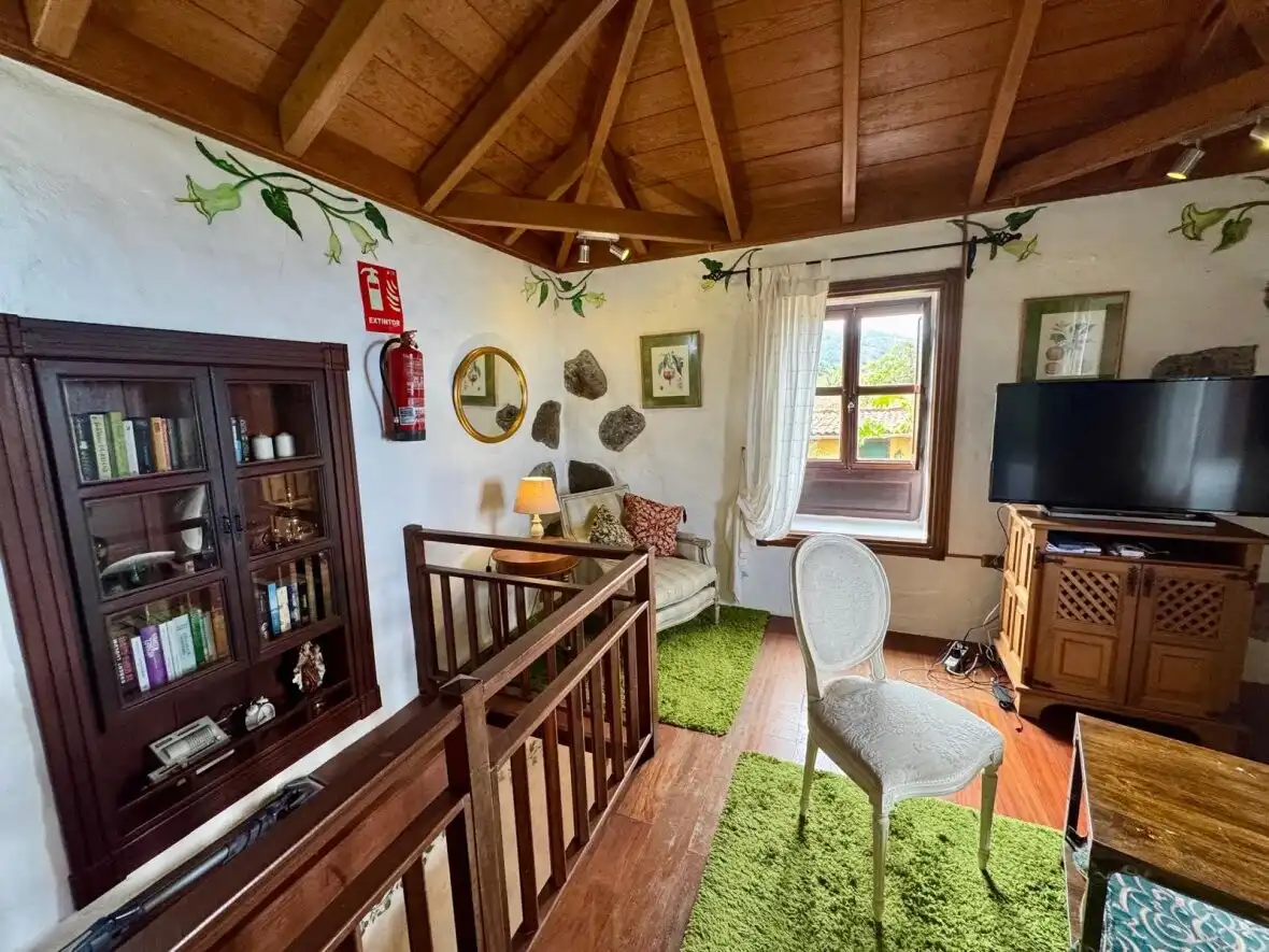 Sala d'estar de Finca rústica en venda en Icod de los Vinos amb Terrassa