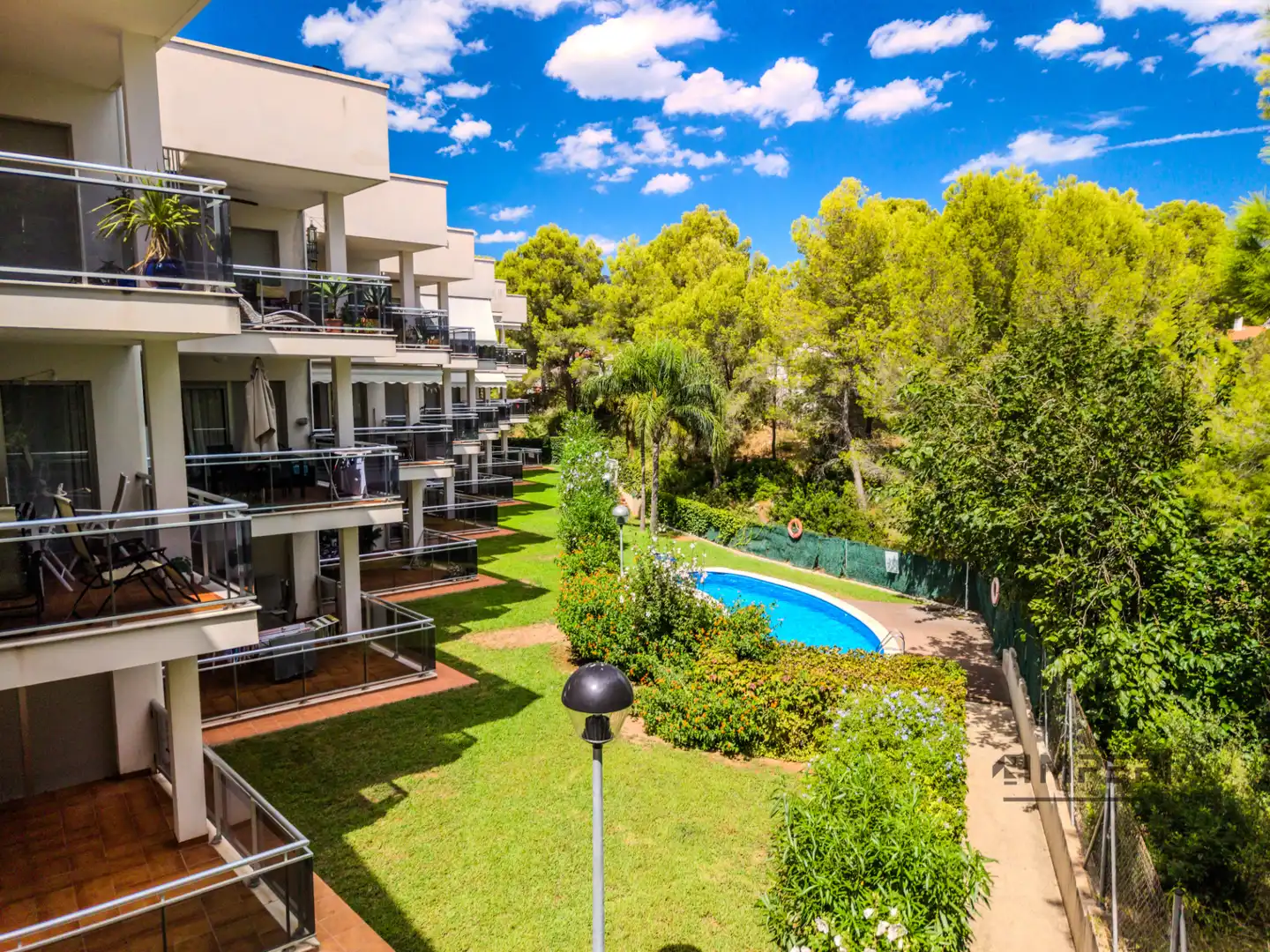 Garten von Wohnung zum Verkauf in L'Ametlla de Mar  mit Klimaanlage, Heizung und Terrasse