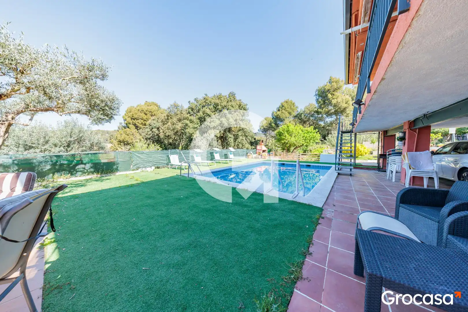Jardí de Casa o xalet en venda en Terrassa amb Aire condicionat, Calefacció i Jardí privat