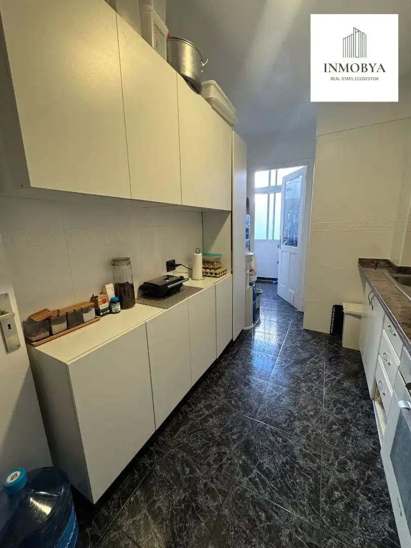 Kitchen of Flat for sale in San Cristóbal de la Laguna  with Storage room, Furnished and Balcony