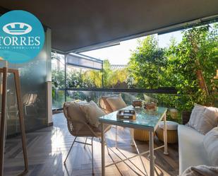 Terrace of Planta baja for sale in Málaga Capital  with Air Conditioner, Heating and Private garden